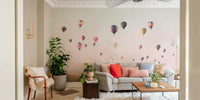World tour wallpaper for kids room

