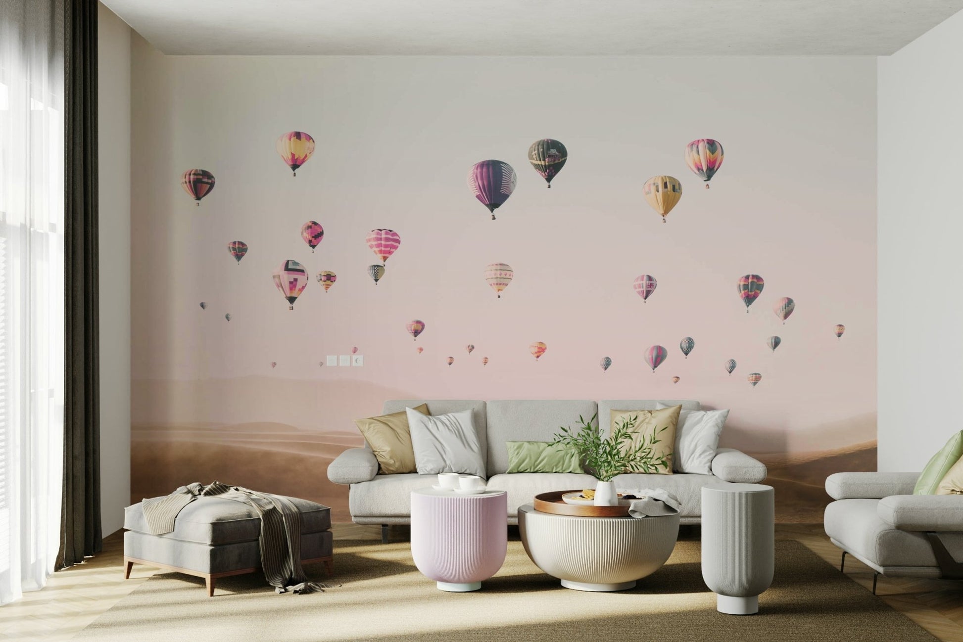 Calm world scene wallpaper for walls

