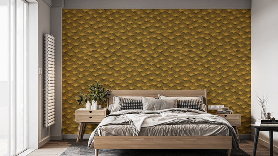 Elegant Art Deco Fanfare wallpaper for glamorous interiors., AN117