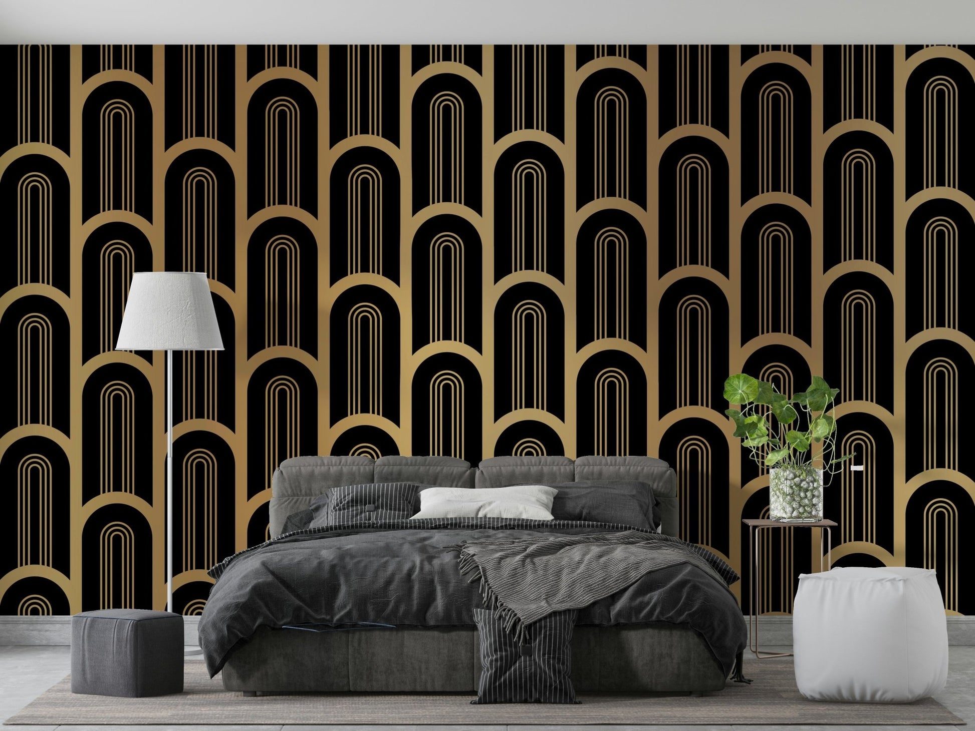 Luxury mural for modern Art Deco interiors, GD1992