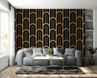 Geometric column design in classic Art Deco look, GD1992