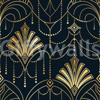 A high-quality minimalist block wall mural for walls., GD5942