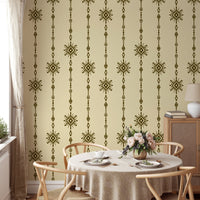 Minimalistic bead curtain design wallpaper for elegant walls. RNM10
