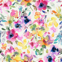 Lively floral brushstroke pattern GD764

