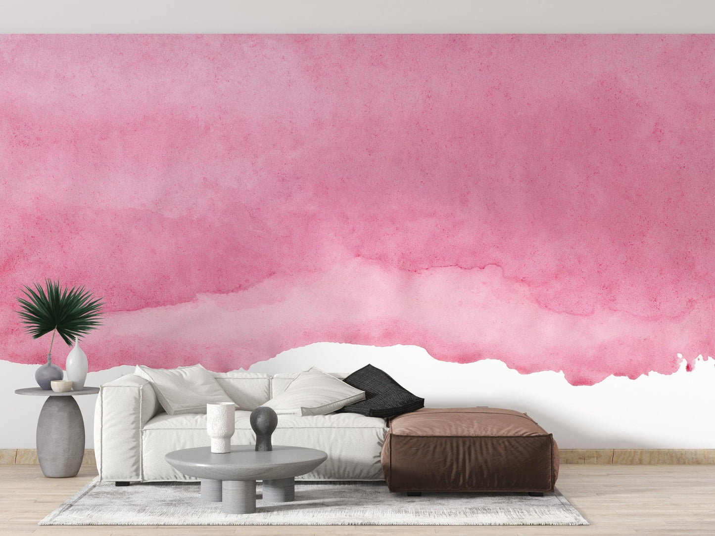 Pink shades watercolor wallpaper - Giffywalls