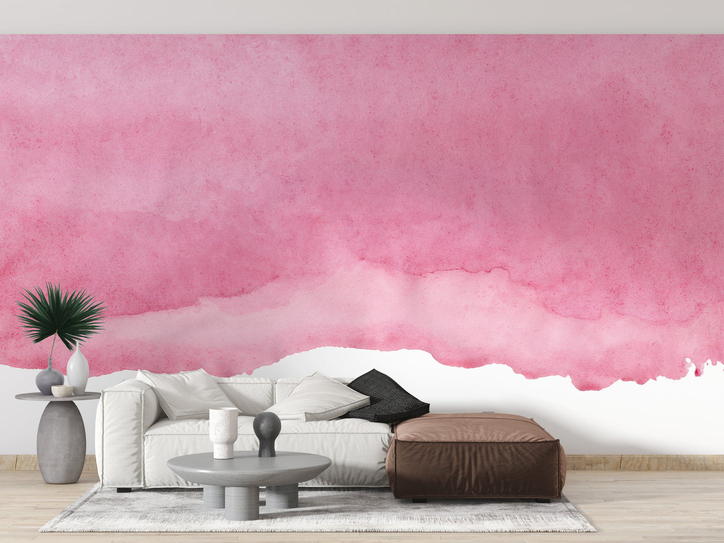 Pink shades watercolor wallpaper - Giffywalls