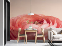 Luxurious red rose mural for stylish decor A243
