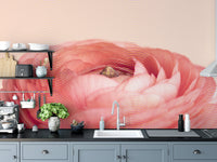 Artistic Red Rose Flower Wallpaper Wall Mural - Giffywalls A243