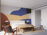 Contemporary watercolor wallpaper for artistic spaces, C11