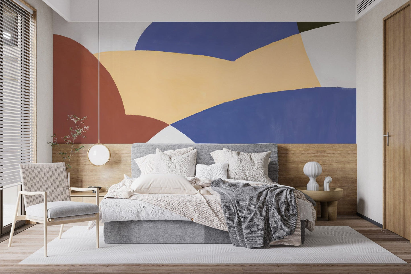 Artistic Vivid Watercolor Wall Mural - Giffywalls, C11