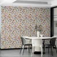 Hand-painted flower wall design GD765

