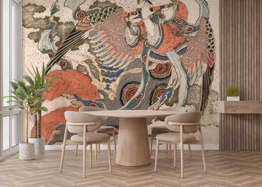 Ethereal angel artwork for mural wallpapers MB01
