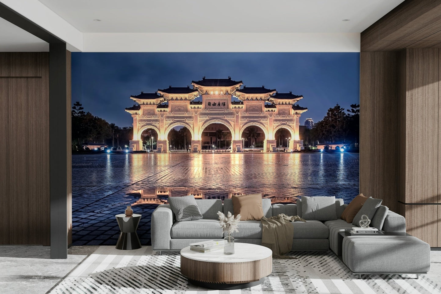 Asian Architecture Wall Mural