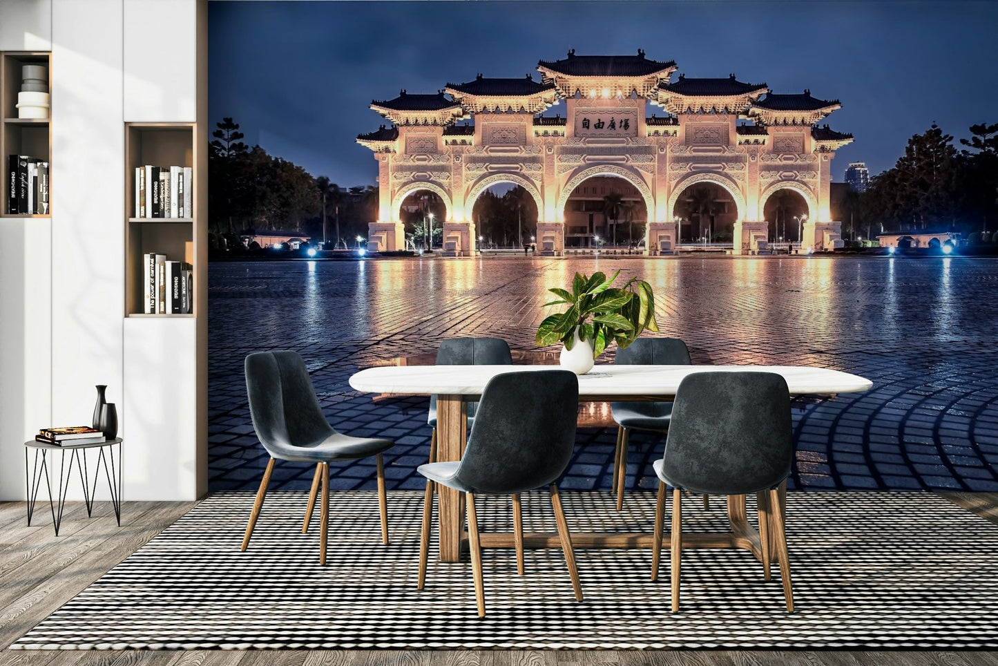 Asian Architecture Wall Mural