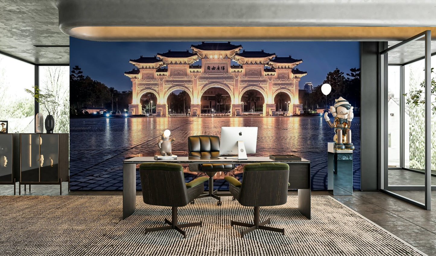 Asian Architecture Wall Mural