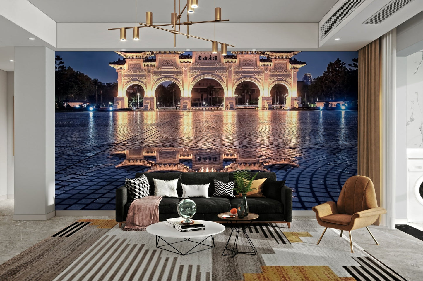 Asian Architecture Wall Mural
