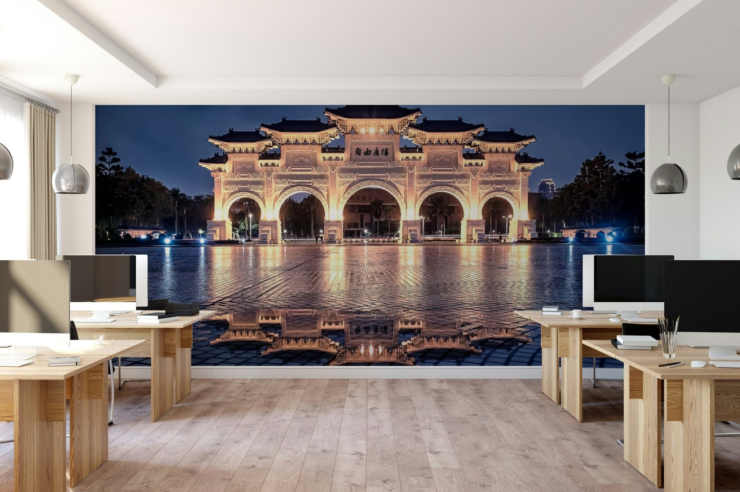 Asian Architecture Wall Mural