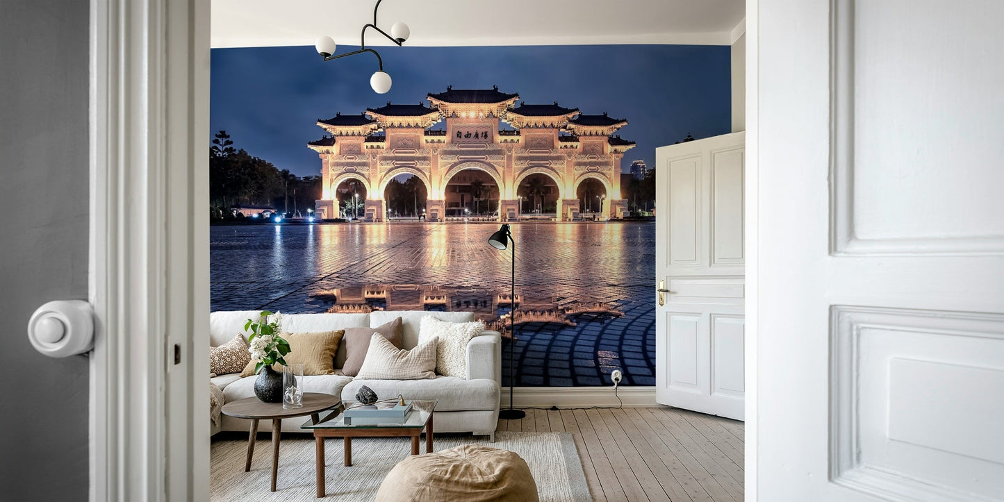 Asian Architecture Wall Mural