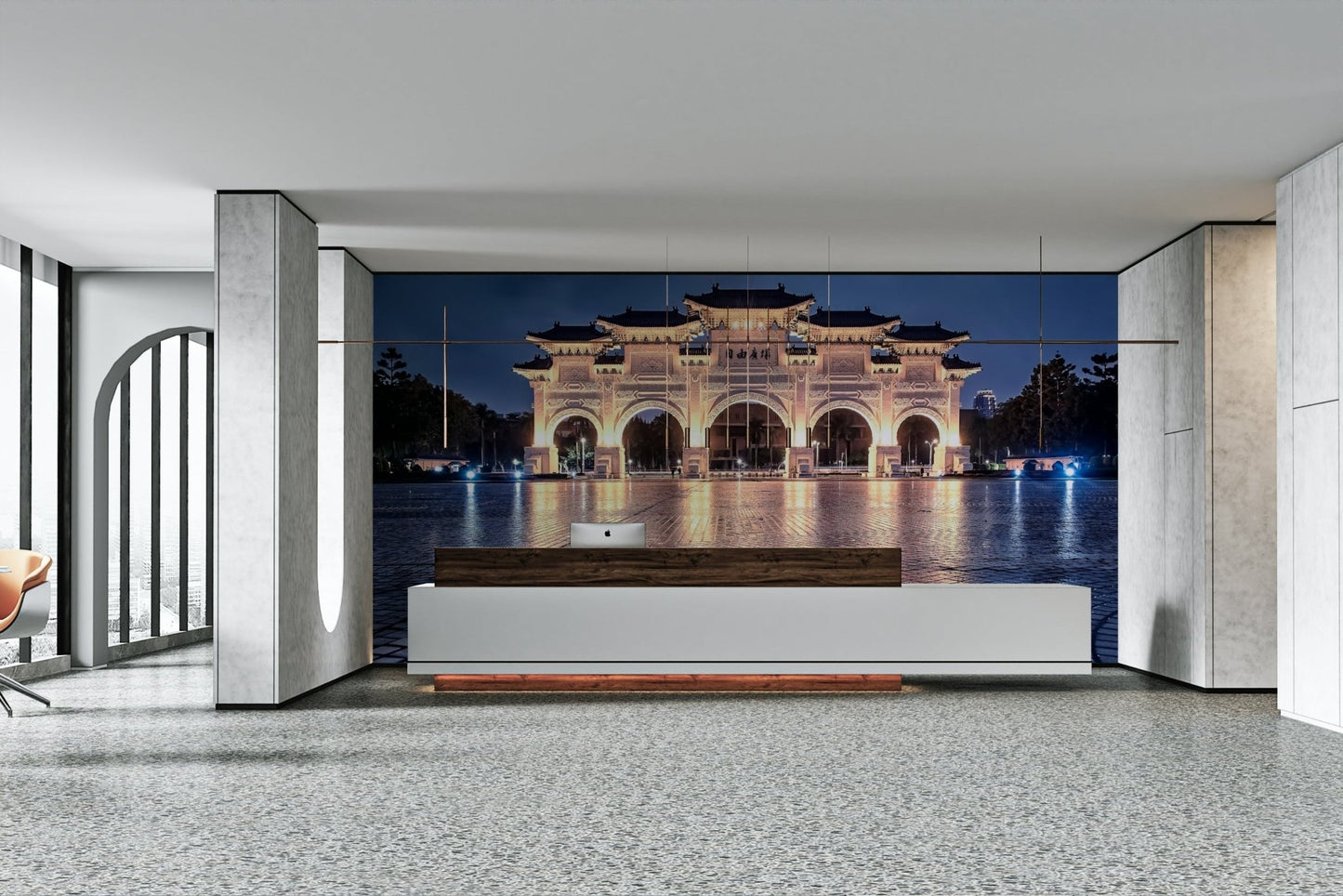 Asian Architecture Wall Mural