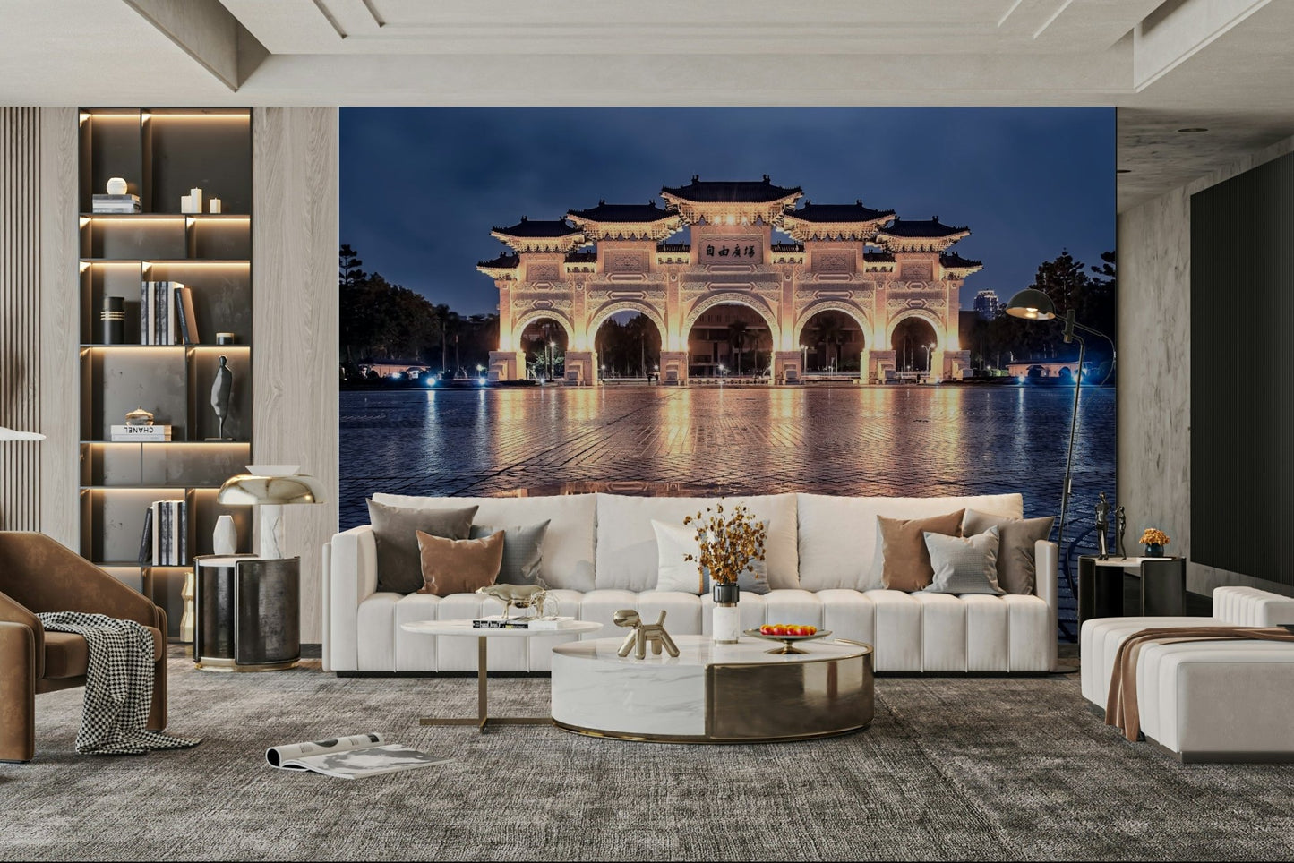 Asian Architecture Wall Mural