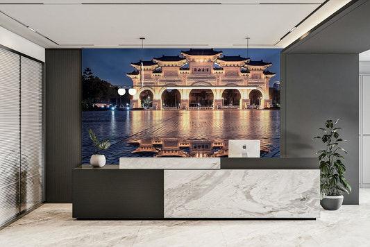 Asian Architecture Wall Mural