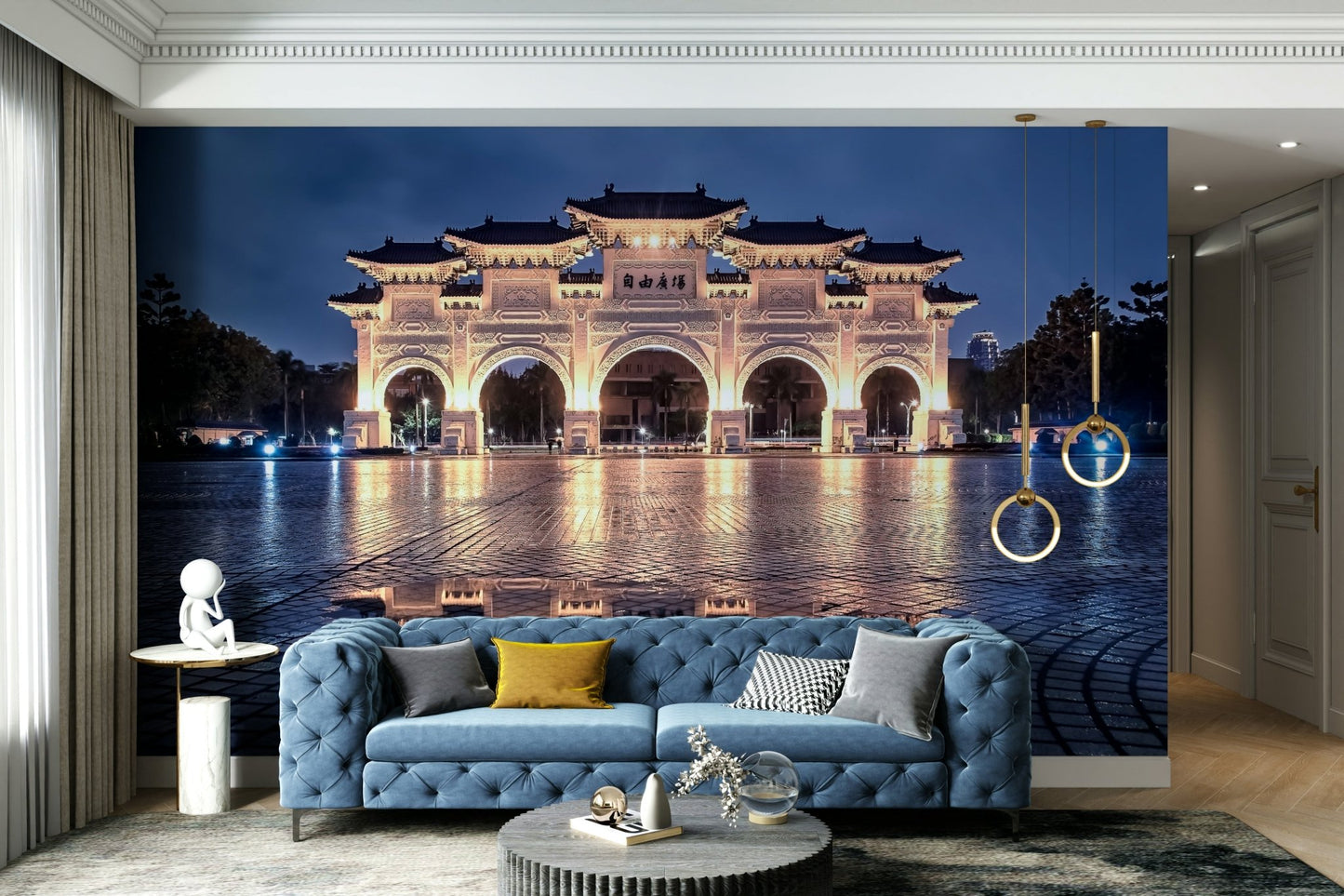 Asian Architecture Wall Mural