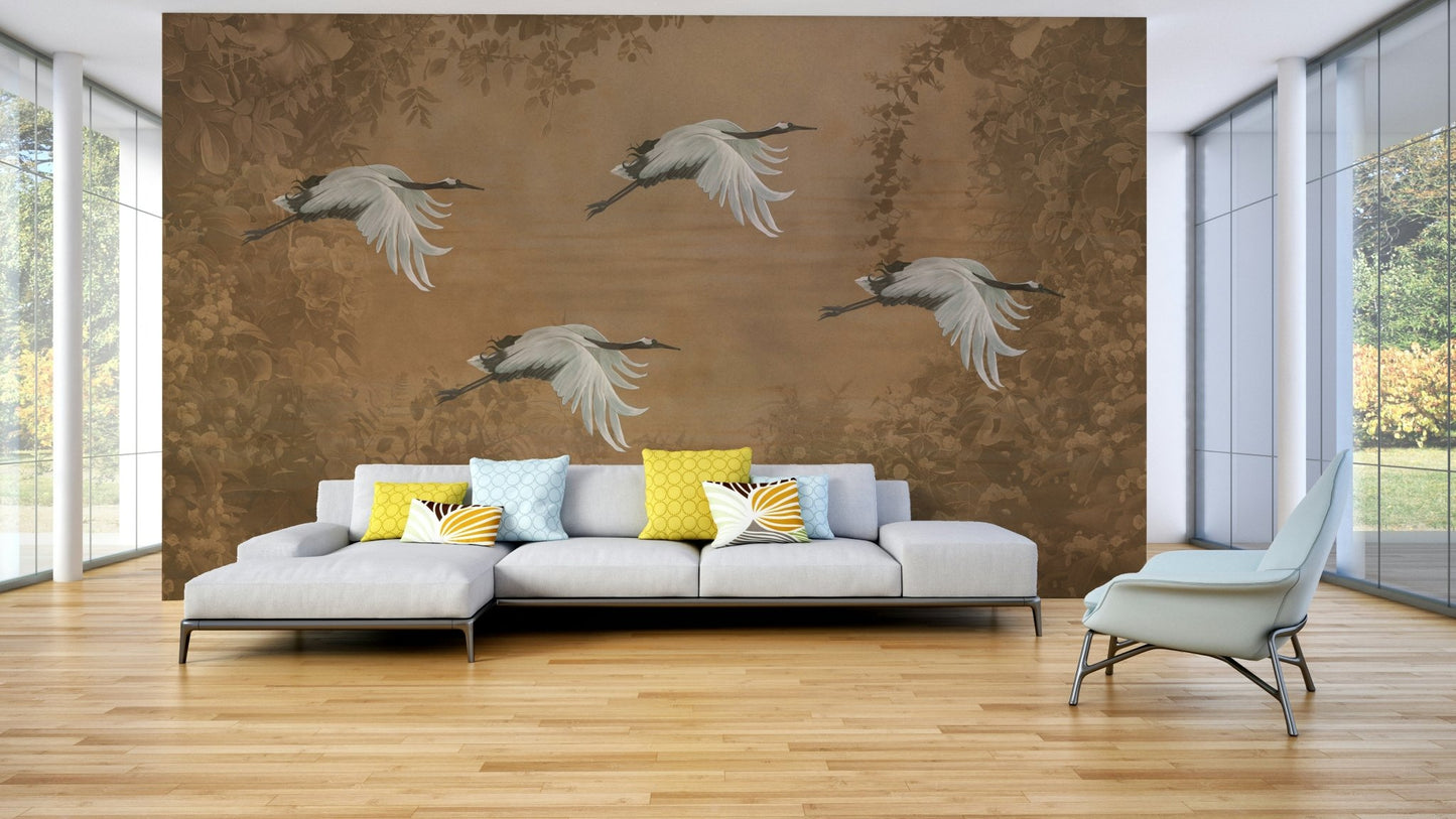 The overall mood is quiet and serene.

