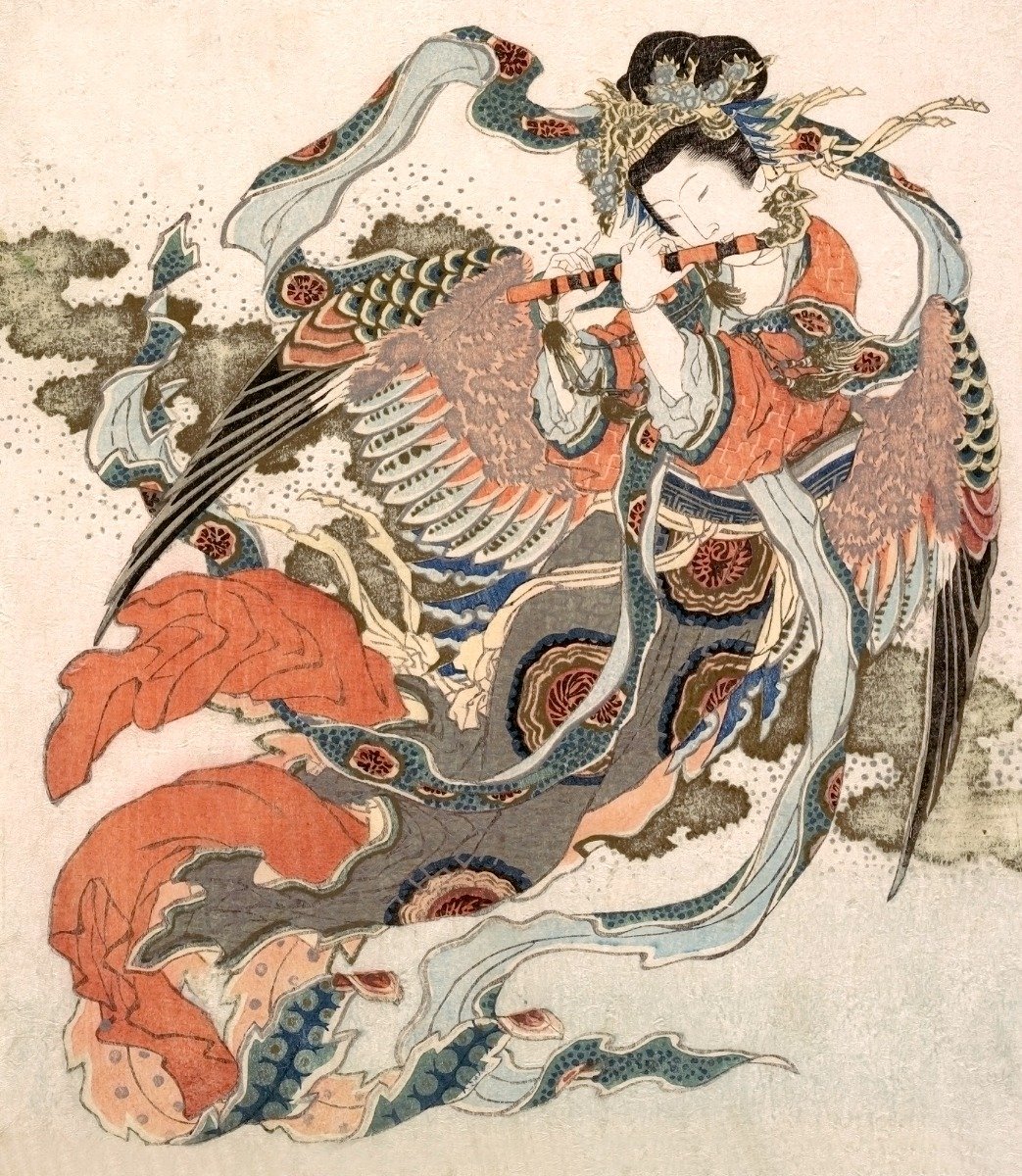 Asian Angel Art Wallpaper Murals