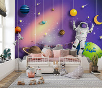 Stunning astronaut space exploration wallpaper A781