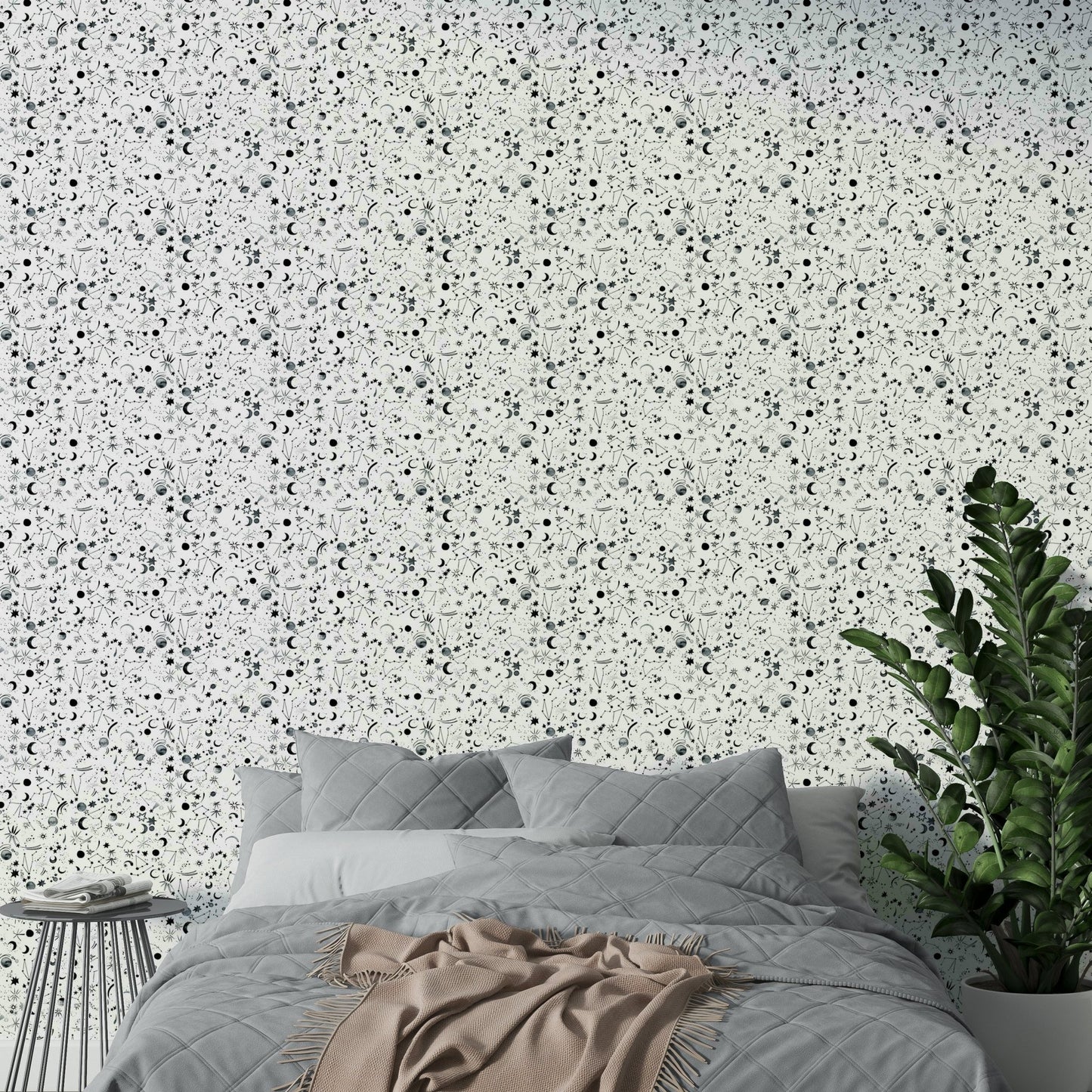 Cosmic night sky wall mural

