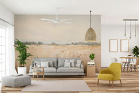August wall mural with soft light GD728

