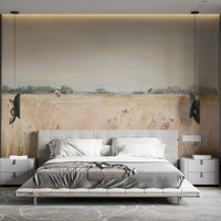 Cozy space mural wallpaper design GD728

