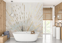 Aurora Gleam Abstract Mural - Giffywalls, C340