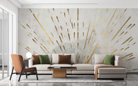 Aurora Gleam Abstract Mural - Giffywalls, C340