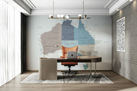 The composition is a wide view of the continent.

