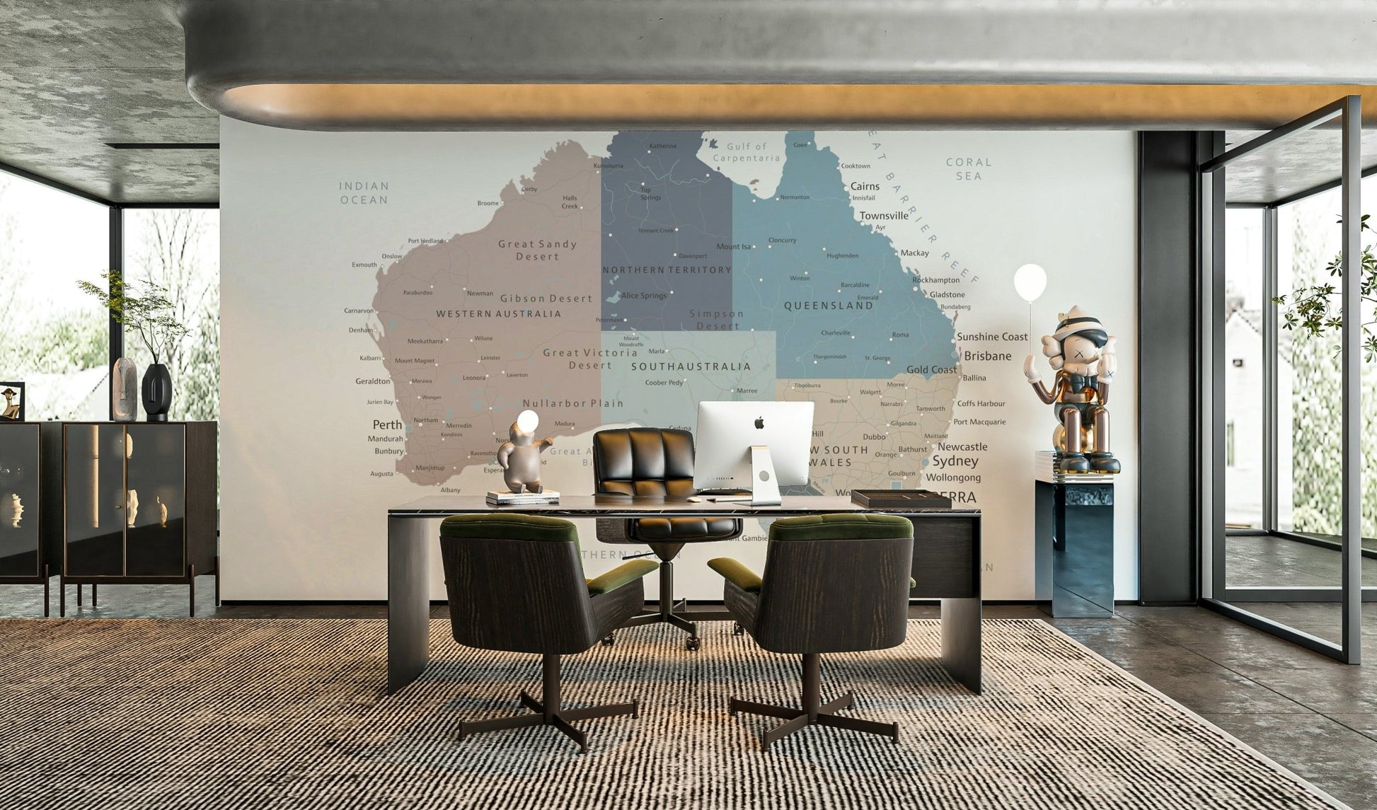 The mood is educational and sophisticated.

