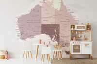 The design is non-realistic and interpretive.

