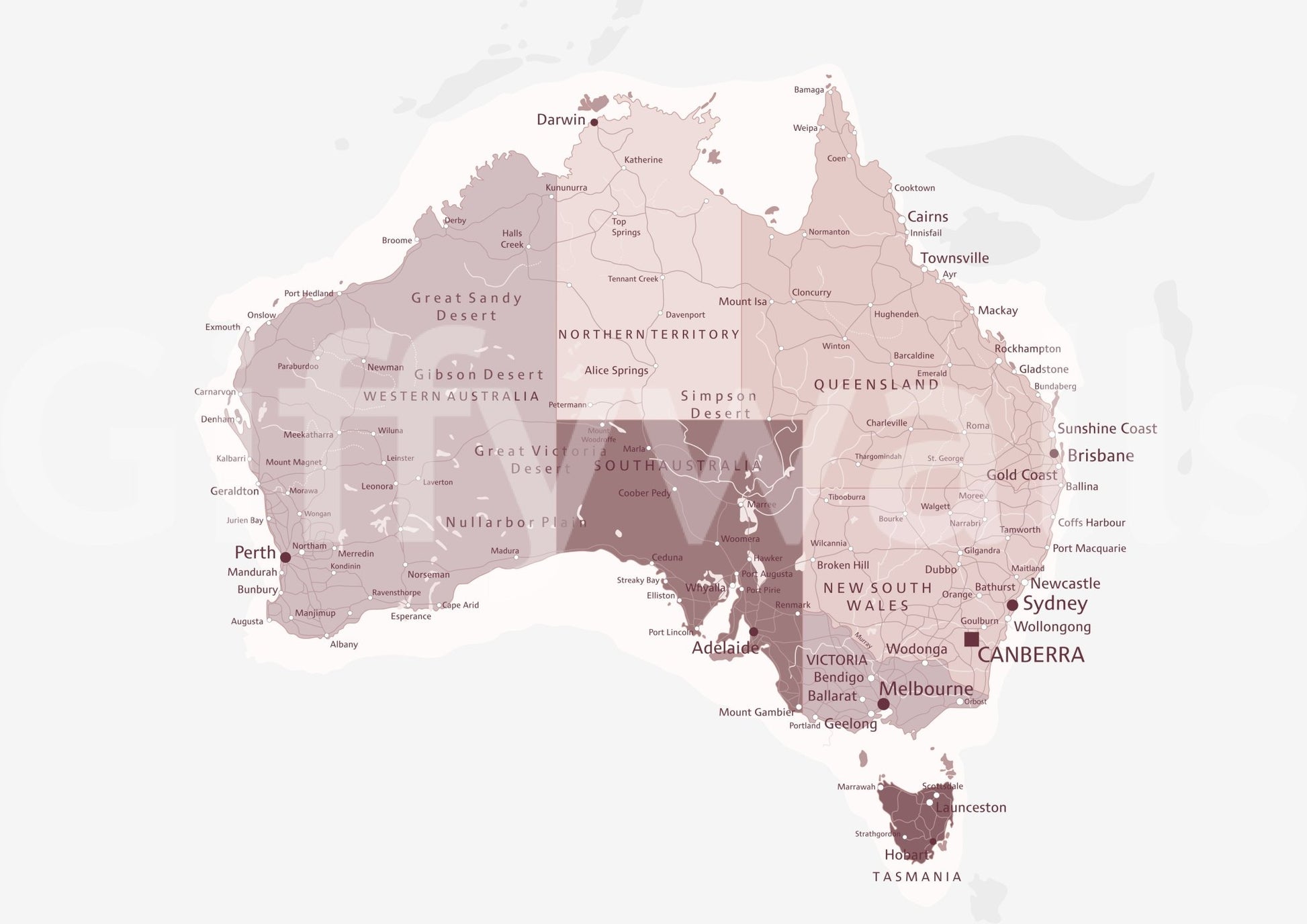 The mural acts as a beautiful and calming focal point.