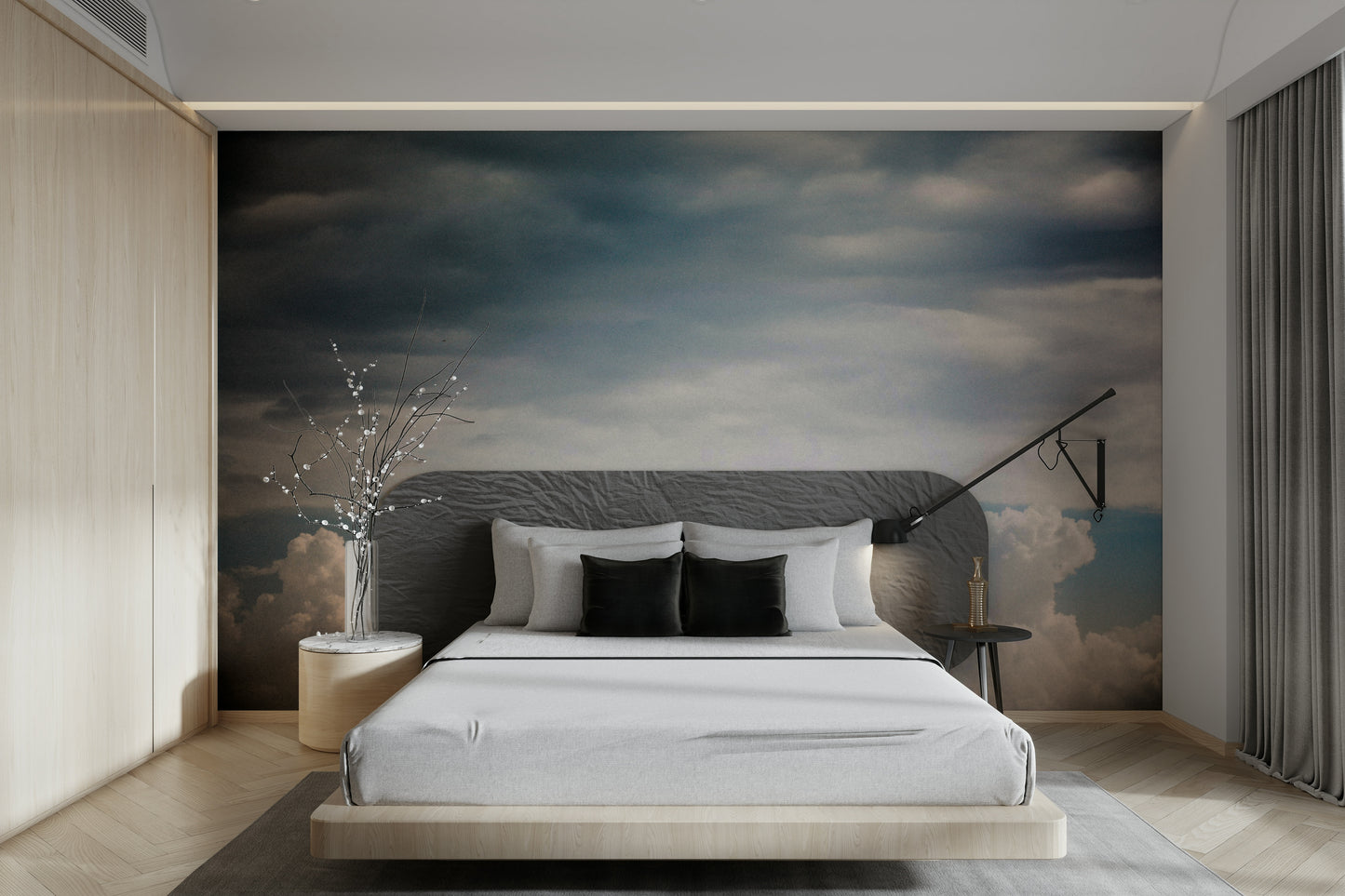 Autumn Clouds Wall Mural
