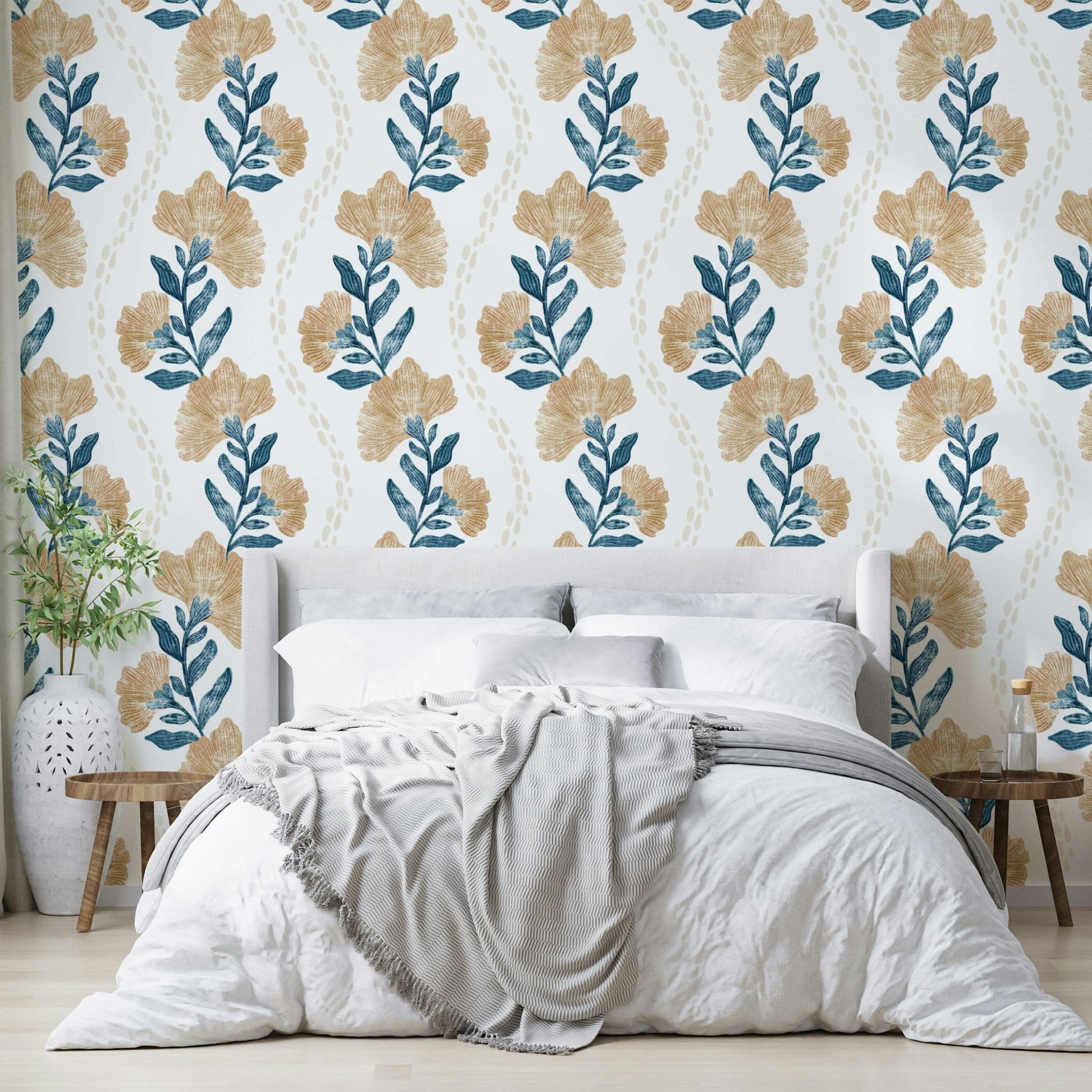 The feeling is one of fresh elegance.

