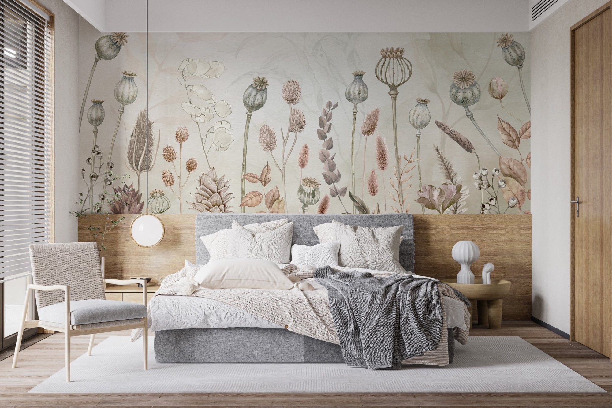 Autumn Flowers Wallpaper SRED01