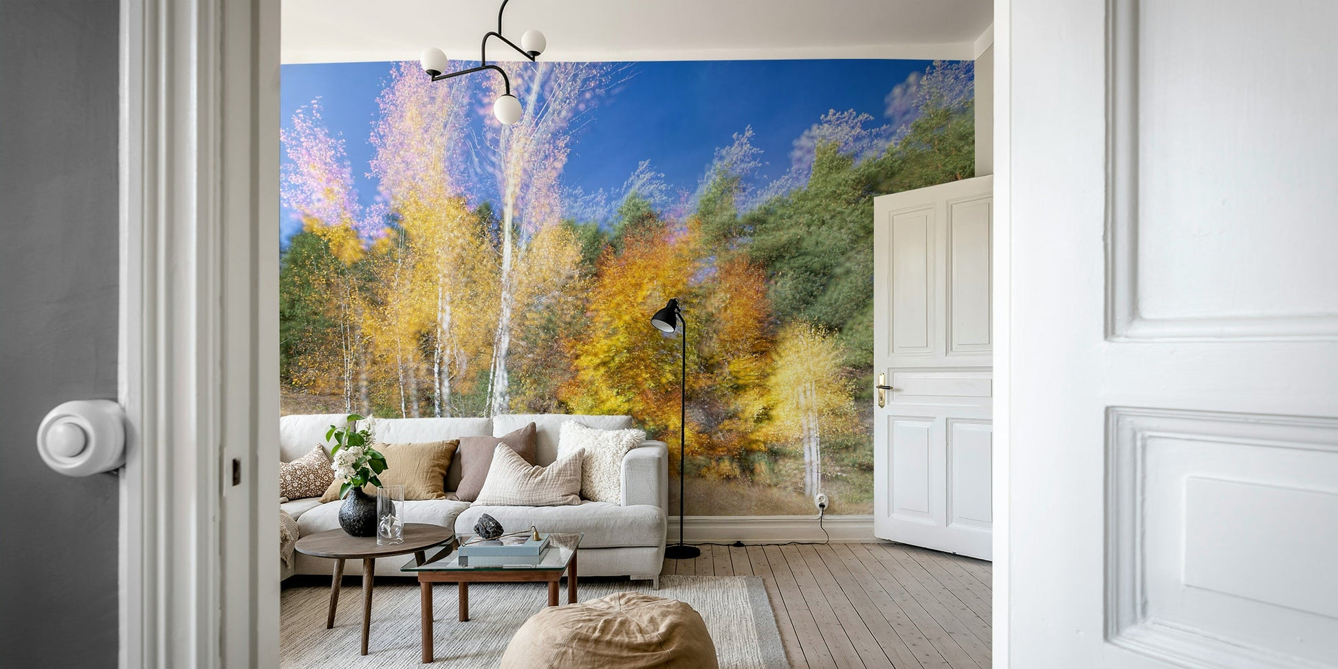 There's a strong sense of dynamism, natural harmony, and sophisticated artistry.
