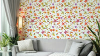 Colorful seasonal wall design

