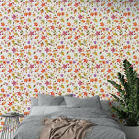 Forest foliage wallpaper pattern


