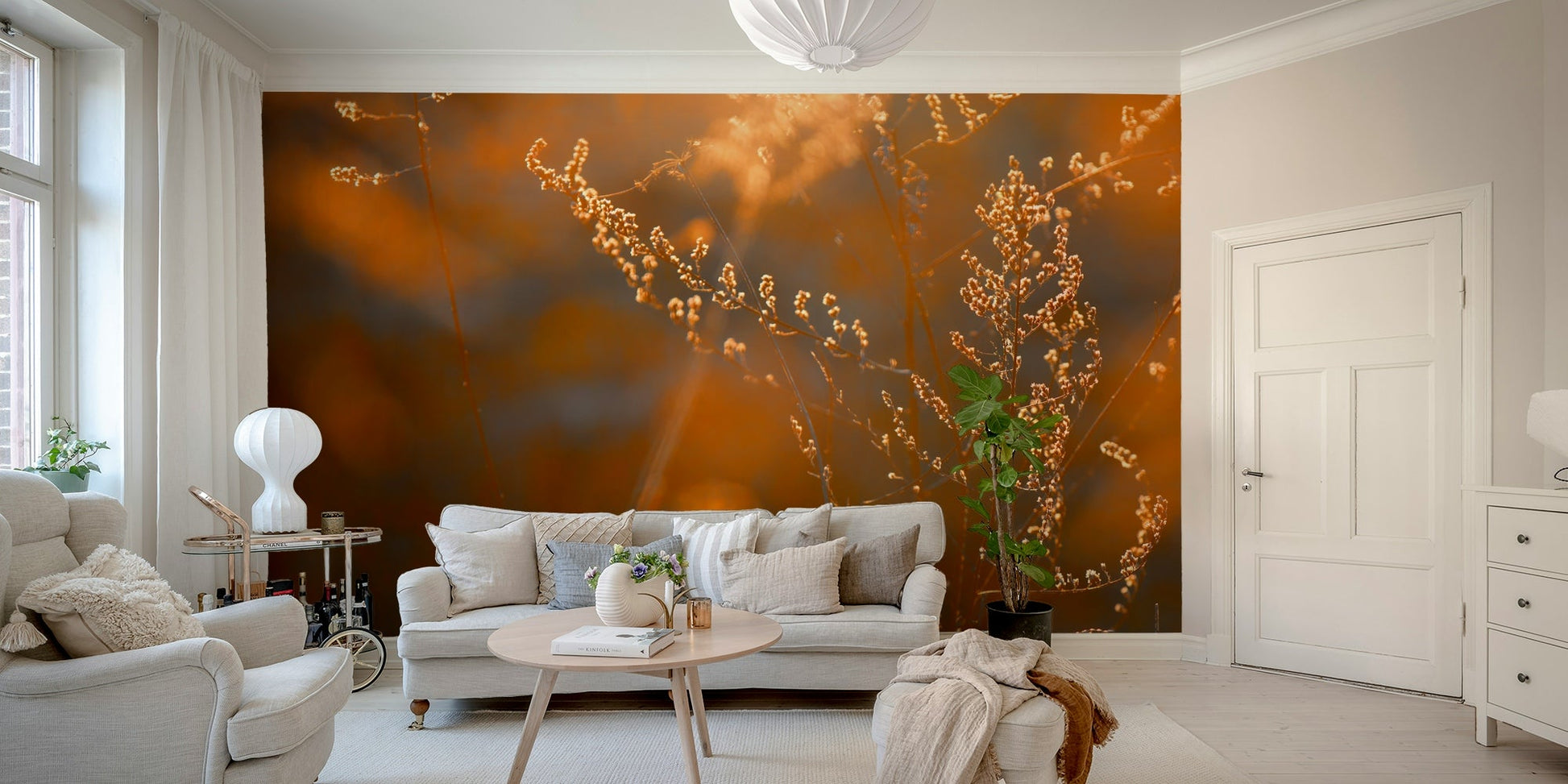 Inviting and calming outdoor feel.

