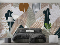 The light creates a gentle glow over the forest floor.

