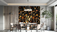 An interior with a cozy and magical accent wall GD4036

