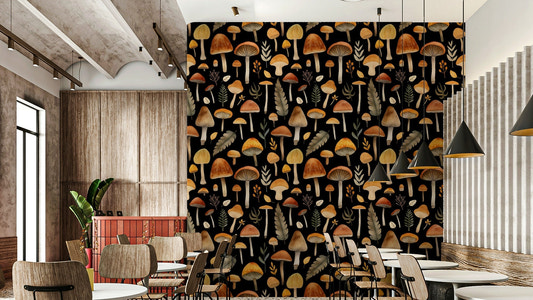 Wallpaper for walls with an enchanting, artistic feel

