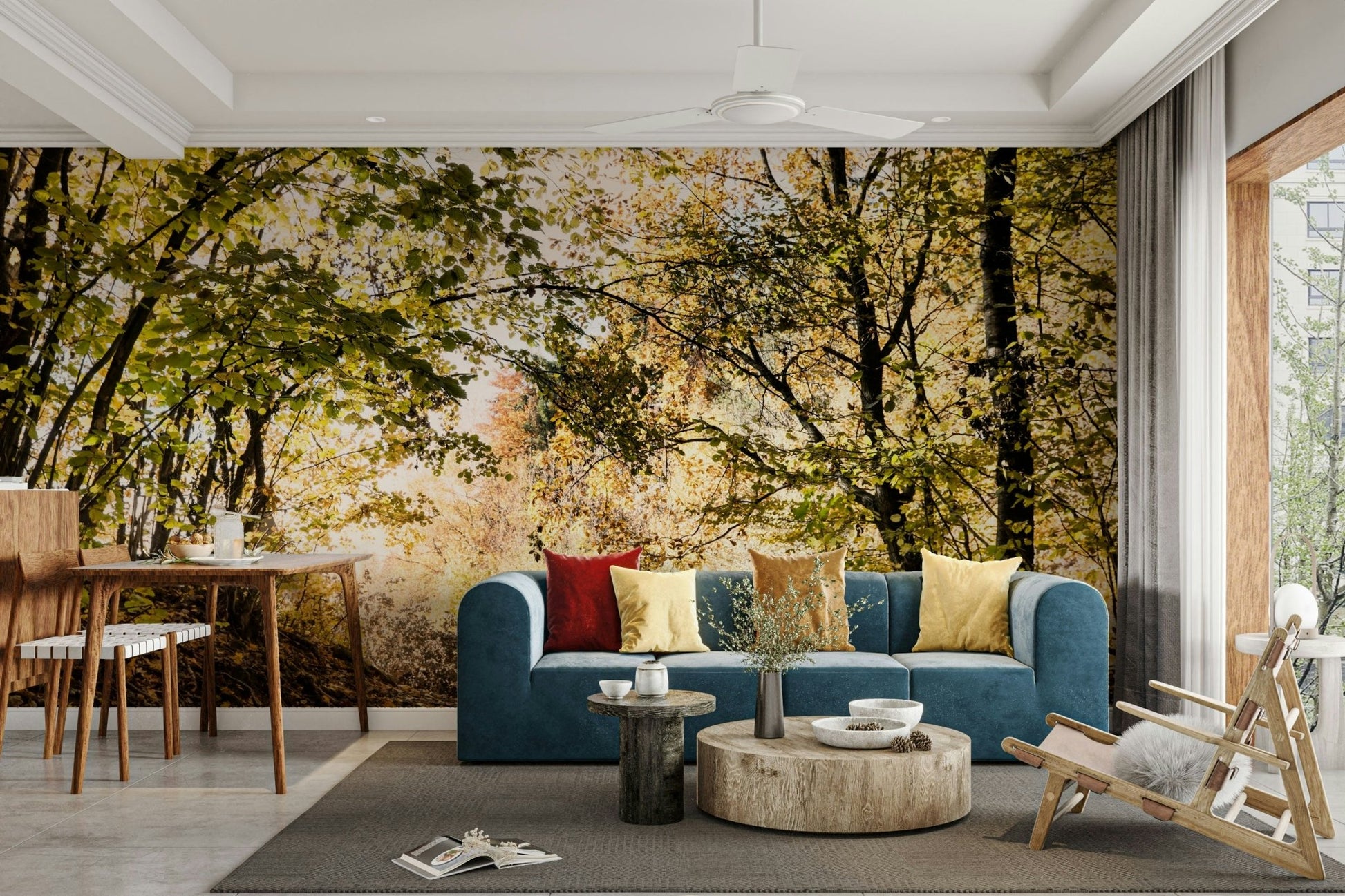 The texture appears smooth and realistic, like a high-quality photographic print.
