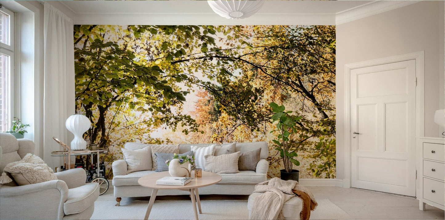 Suitable for a living room, hallway, or a nature-inspired, calming interior.
